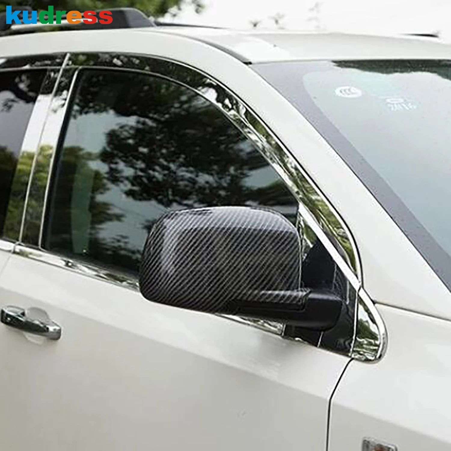 Rearview Mirror Cover Trim For Dodge Journey JCUV Fiat Freemont 2012