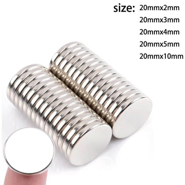 Disc Neodymium Magnets 10mm dia x 2mm 12pcs/pack