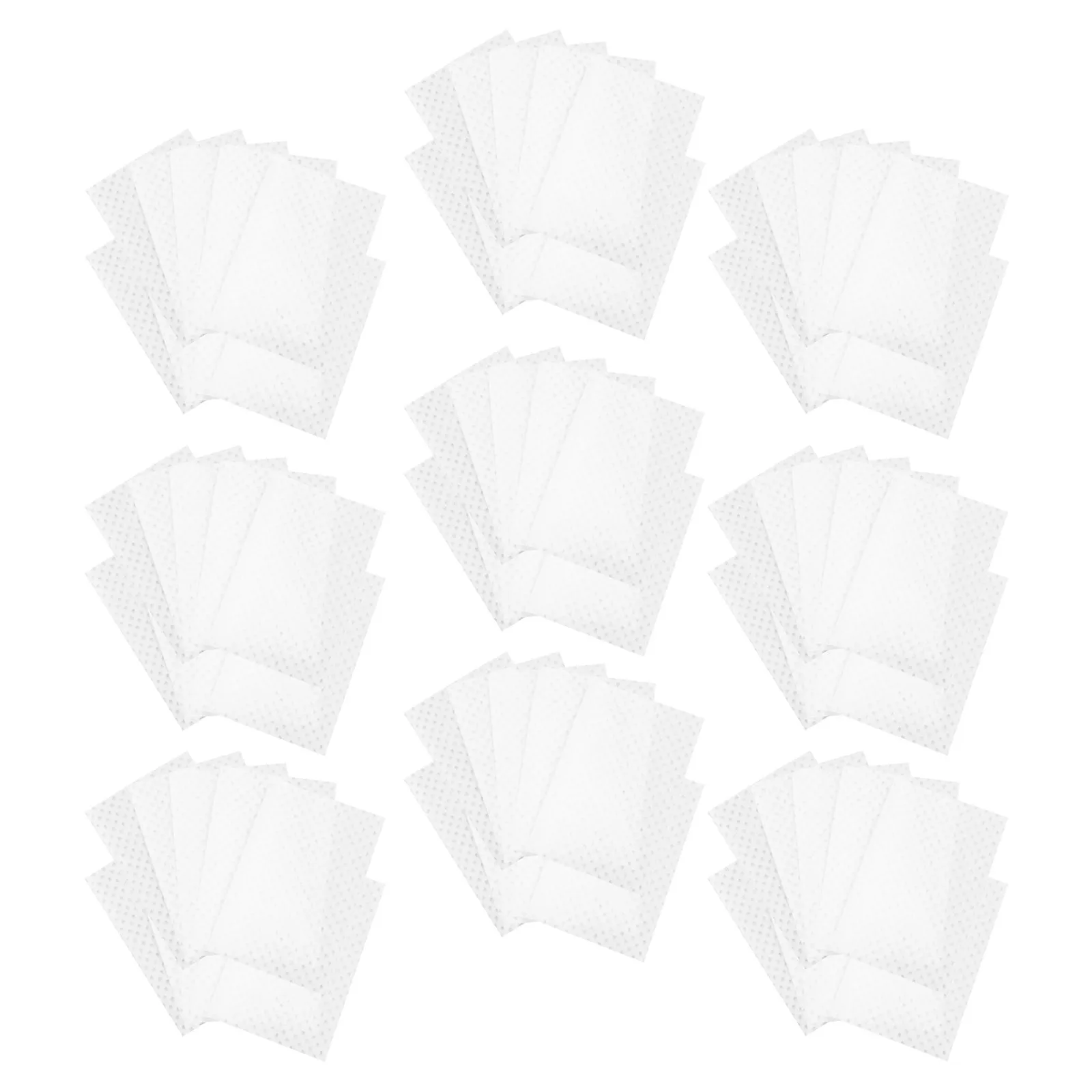 2000개 헤어 펌 페이퍼 100x65mm 살롱 펌 롯드 페이퍼 통기성 엔드 래핑 티슈 시트 (짧은 머리 컬링용)