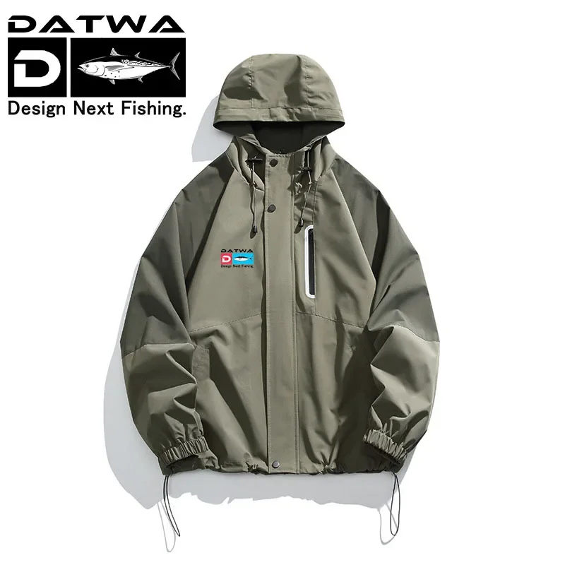 Datwa 남성용 낚시 재킷, 바람막이 지퍼 재킷, 야외 스포츠, 캐주얼 재킷, 낚시 의류, 용수철 가을 신상
