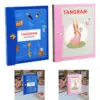 Tangram Puzzle Fun Color Perception Travel Game Shape Pattern Block for Children Kids Adults Boys Girls Preschool Birthday Gift 3