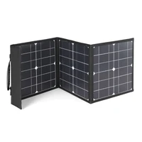 100W panneau solaire pliable DC + USB charge rapide 18V cellule solaire sac pliant batterie externe en plein air pour téléphone portable Camping randonnée 4