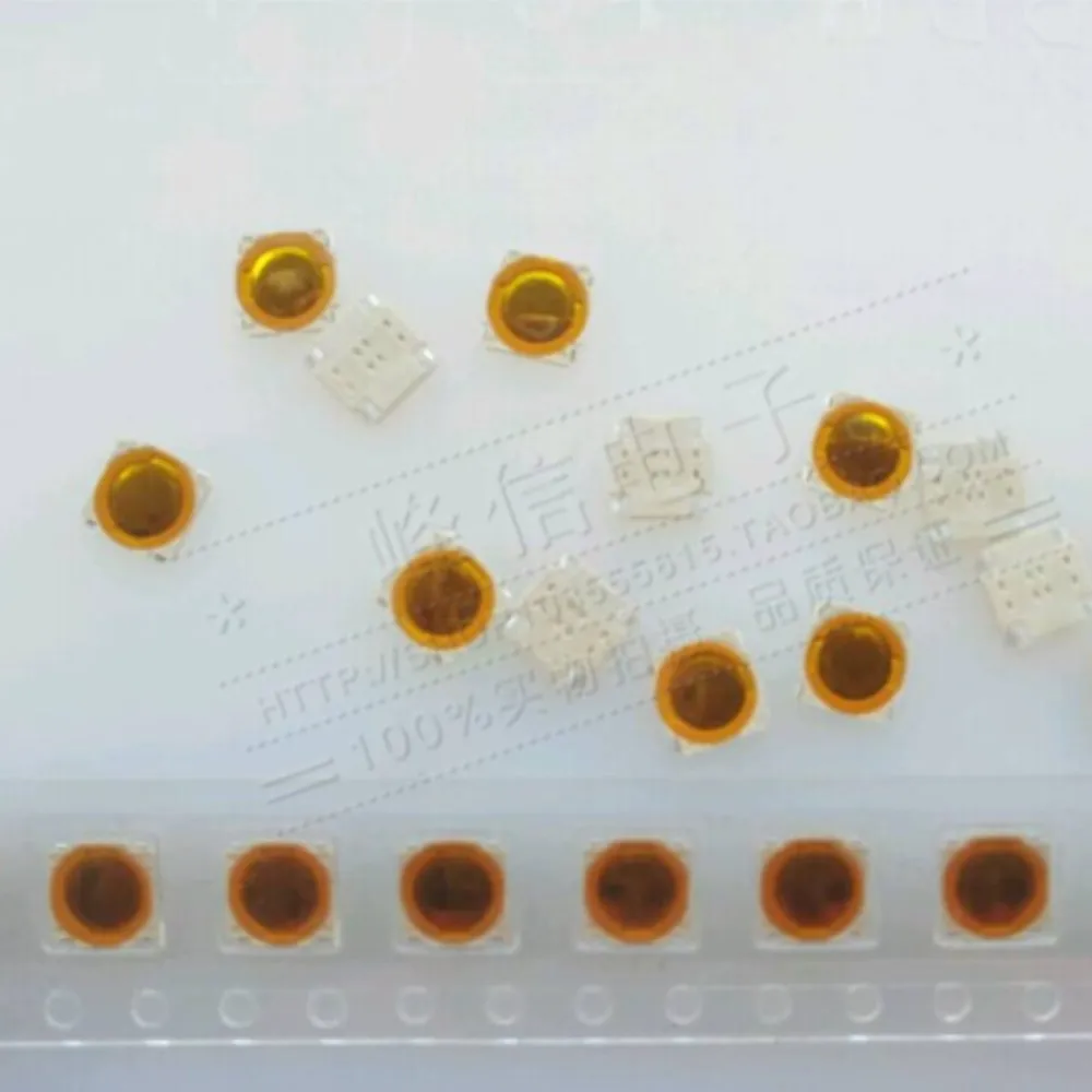20Pcs South Korea 4.8*4.8*0.5 SMD 4 Feet Membrane Switch Button Sheet Mobile Phone Camera Tact Switch