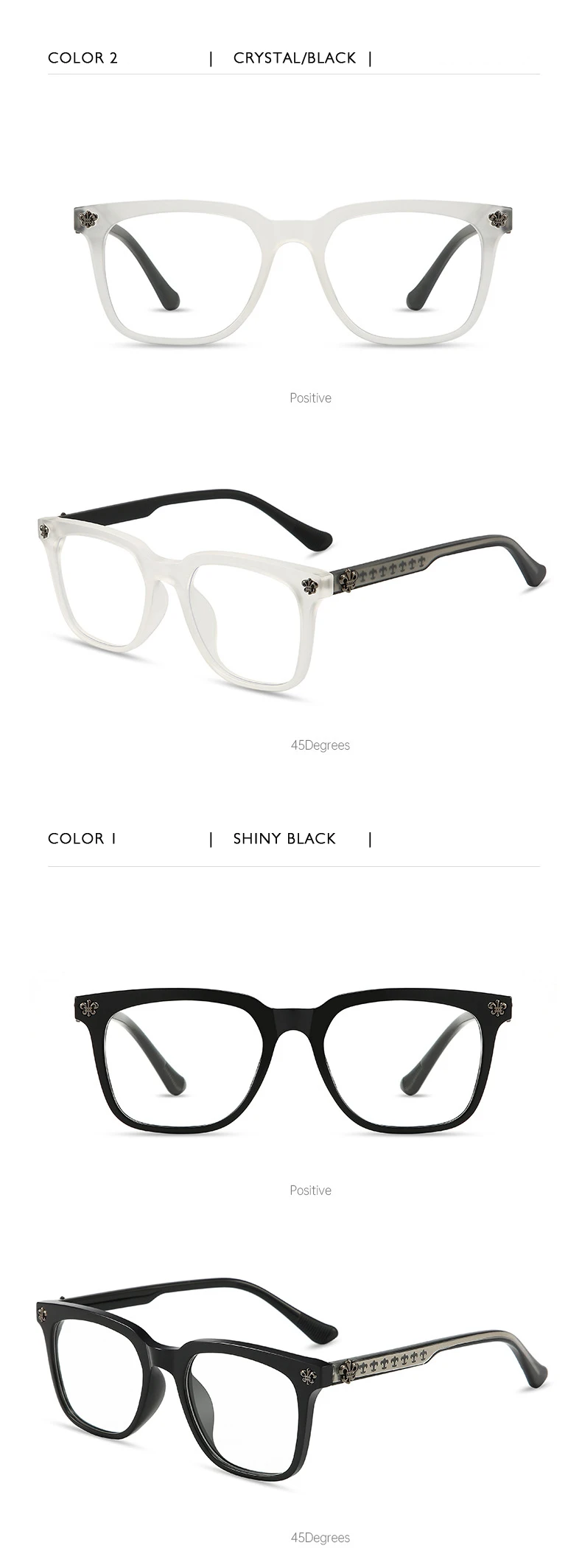 Reading Glasses Men - KANSEPT Rectangle Eyewear with Blue Light Lenses & Anti-Reflective Coating
