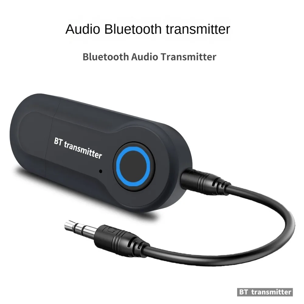 휴대용 무선 USB 블루투스 송신기 스테레오 오디오 블루투스 5.0 PC TV 헤드폰용 무선 스테레오 송신기 오디오 어댑터