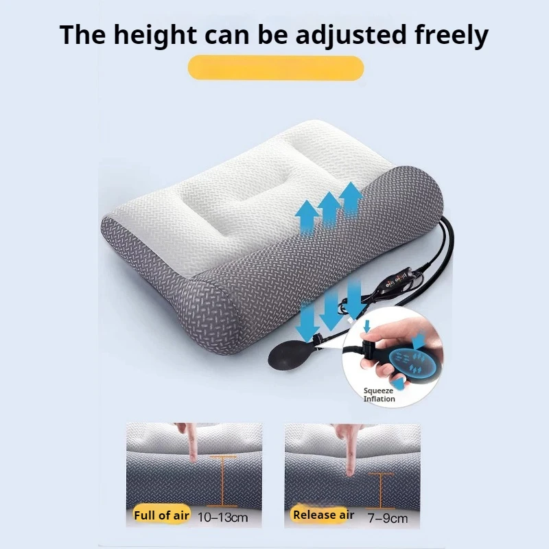 Can be heated Neck Pillow Repair Cervical Spine Dedicated Neck Protection Cervical Physiotherapy For Sleep Height adjustable 5