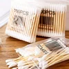 100/500/1000/2000 Count Cotton Swabs - Bamboo Sticks Cotton Swabs For Ears - Double Round Thick Cotton Buds Suitable For Makeup 1