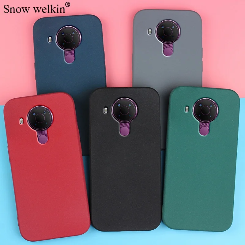 Premium Sand Matte Shockproof Soft Silicone Case - Full Protection - Phone Cover
