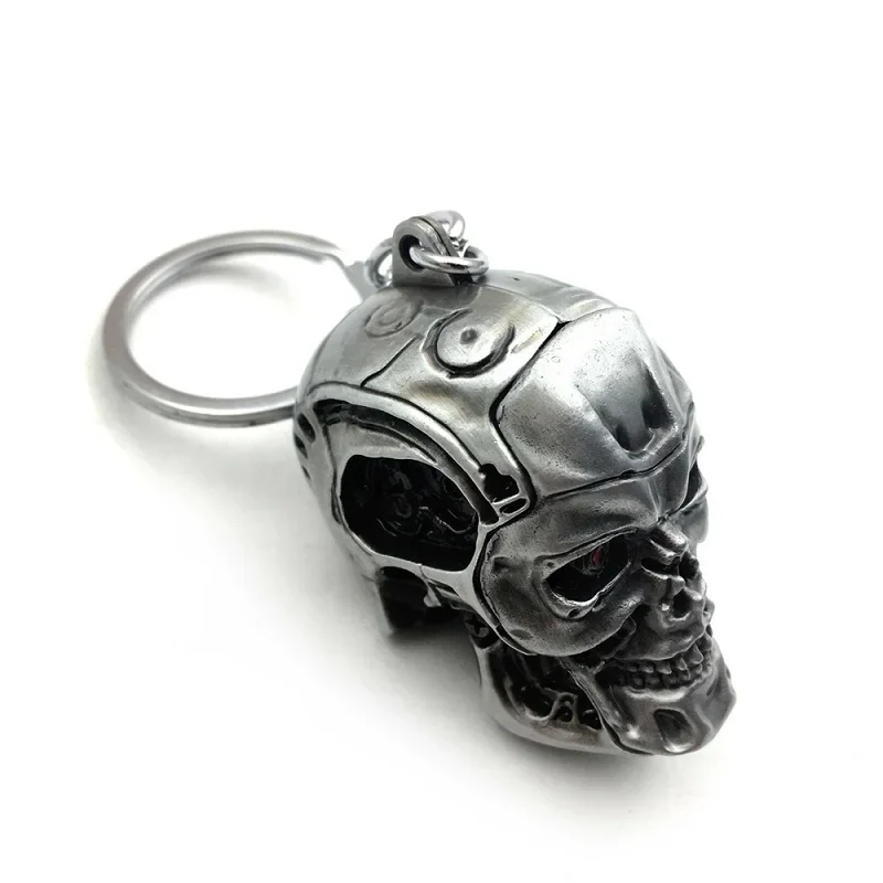 

3D Simulation Motorcycle Parts 1pc Creative Motorcycle Bicycle Skull Key Chain Ring Keychain Keyring Key Fob