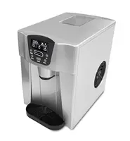 Silver IDC-221SC Countertop Direct Connection Ice Maker and Water Dispenser, One Size 2