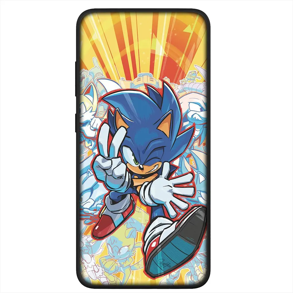 thumbnail image 1 of Funda con fondo de pantalla de Anime S-Sonics y erizos para Xiaomi Redmi Note 13, 8, 7, 12 Pro, C, A3, 13C, 12C, 8A, 7A, 8T, A3X, 4G, 5G, 1 of 5