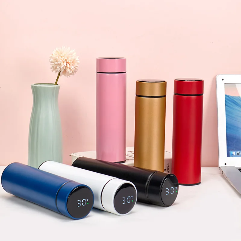 Mini Thermos Tumbler, Stainless Steel, Smart Thermos with Digital Screen,  Cold Insulation Water Bottle, Cup - AliExpress