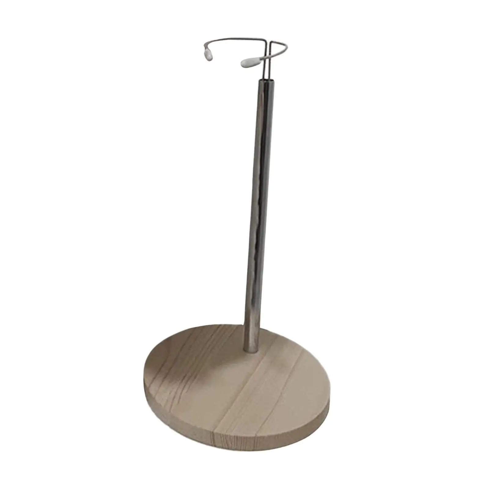 

Doll Display Stand Stable Wooden Bottom Collection Figures Rack Mini Model Showing Frame for Doll Accessories 1/3 Figure