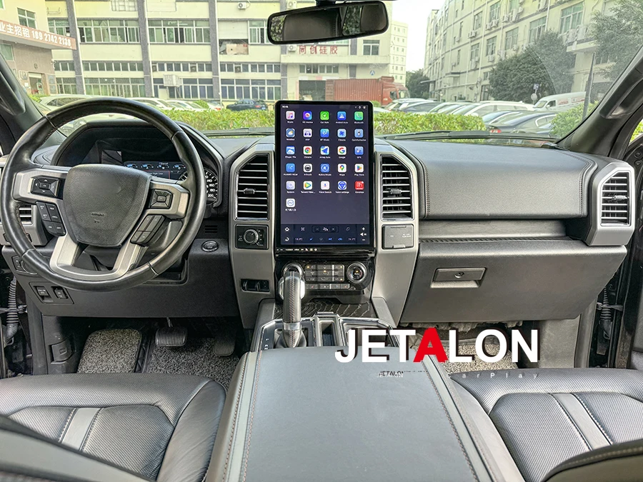 16.8" Car Radio Android Vertical Big Screen For Ford F-150 F150 2015 2020 Multim