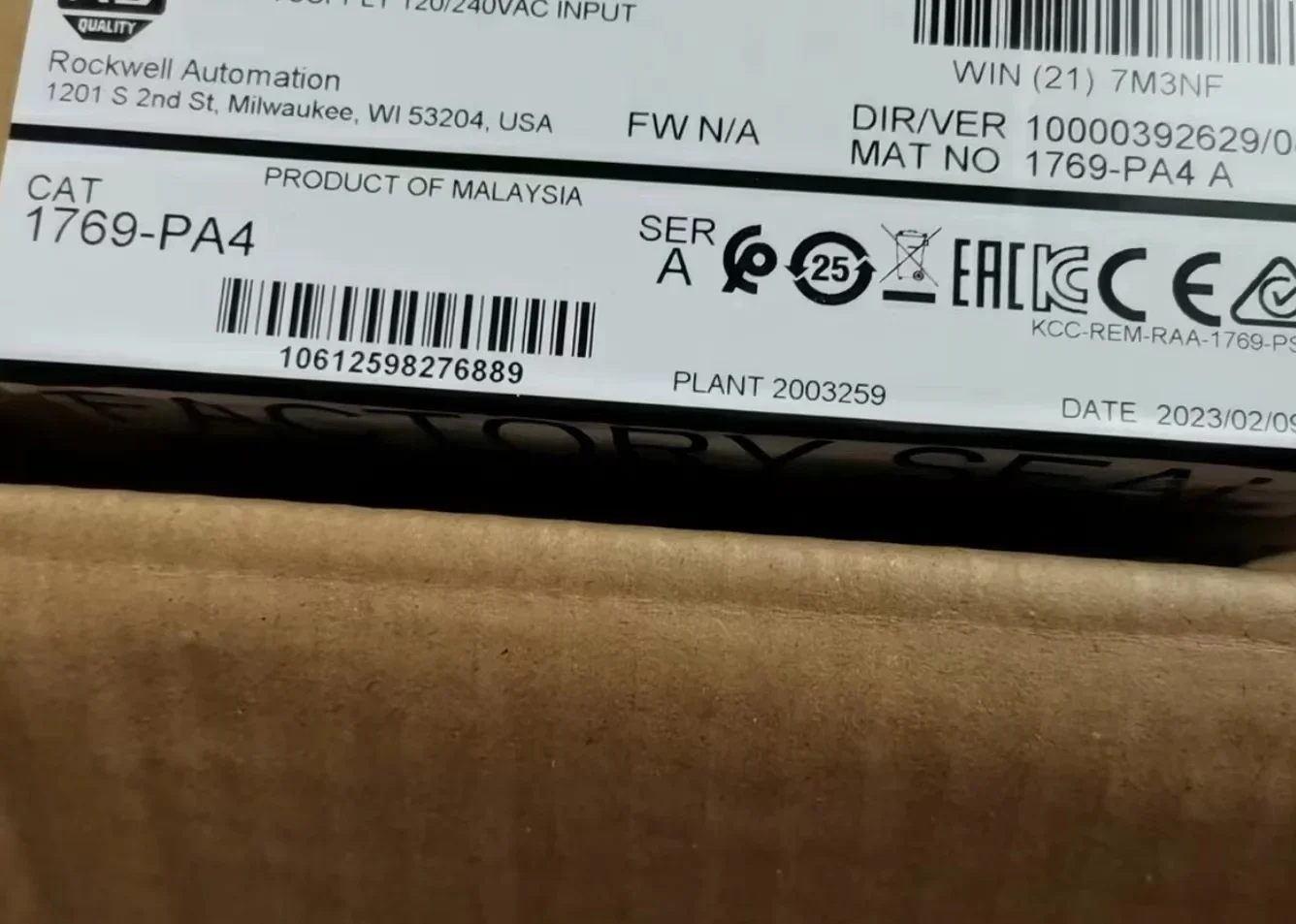 Nuovissimo Controller Plc Originale 1769-Ob16 1769-Pa4 1769-Ob16 1769 Pa4 Garanzia Di Un Anno Spedizione Veloce