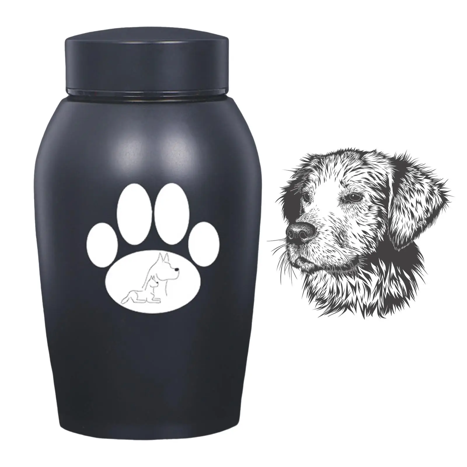 Pet Urn Retain Memories Funeral Durable for Funerary Caskets Supplies