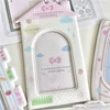 PVC card cover mobile phone camera fan star love beans small card campus card collection card bag display pendant 6