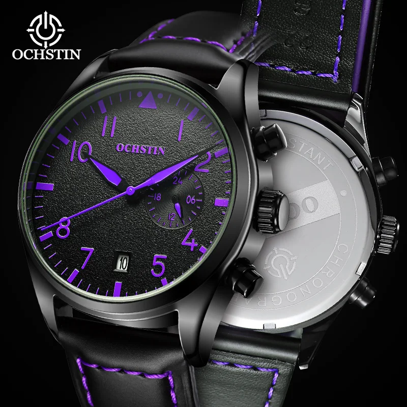 OCHSTIN men's watches multifunction quartz movement personality trend new 2024 pilot series men's quartz watches