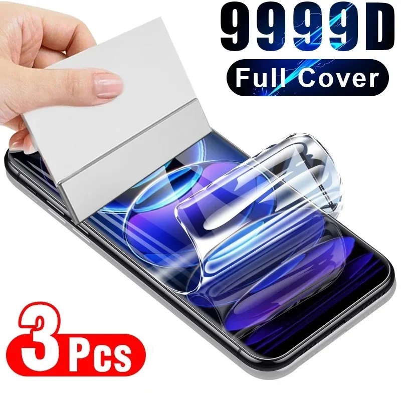 Protecteur d'écran Ociodual Hydrogel pour Xiaomi Redmi Note 12 Pro/12 Pro Plus