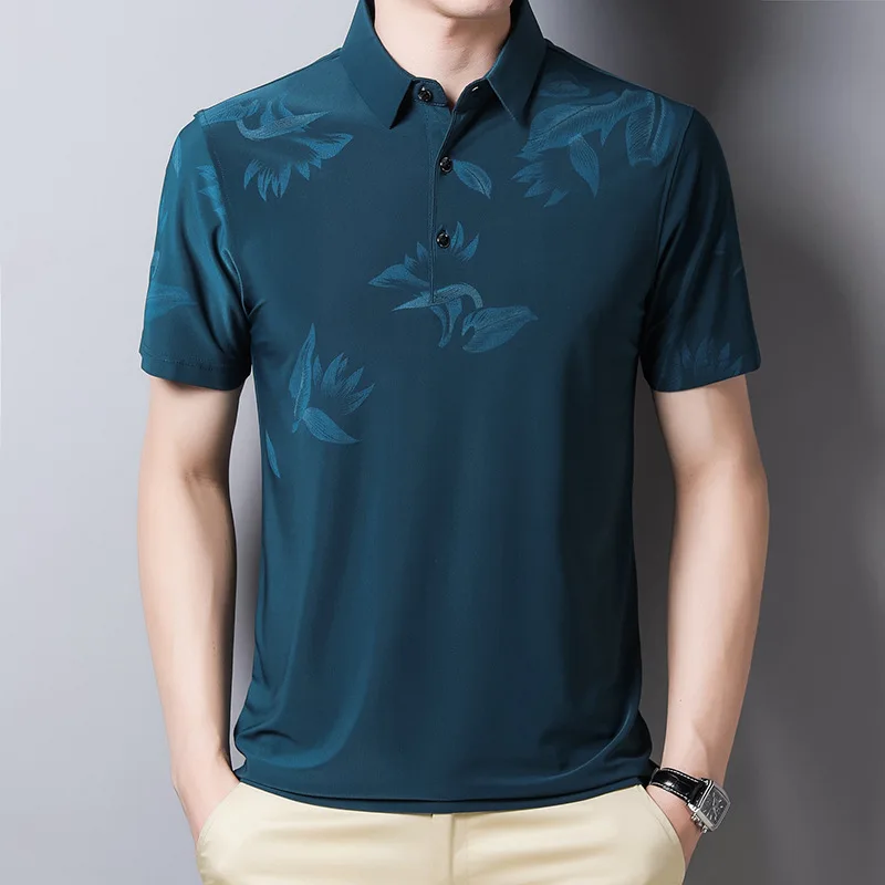 

Summer Men Polo Shirt Oversized Casual Short Sleeve Men Polo Shirts Slim Fit Polo Men Print Polo Shirts Top Quality Male Tops