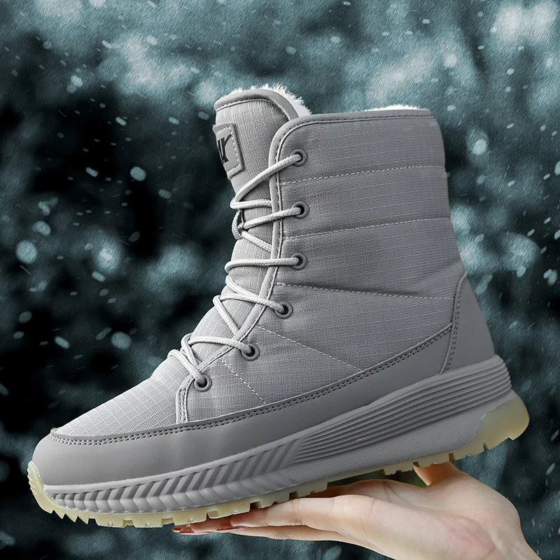 TUINANLE Women Boots Waterproof Winter Shoes Female Snow Boots