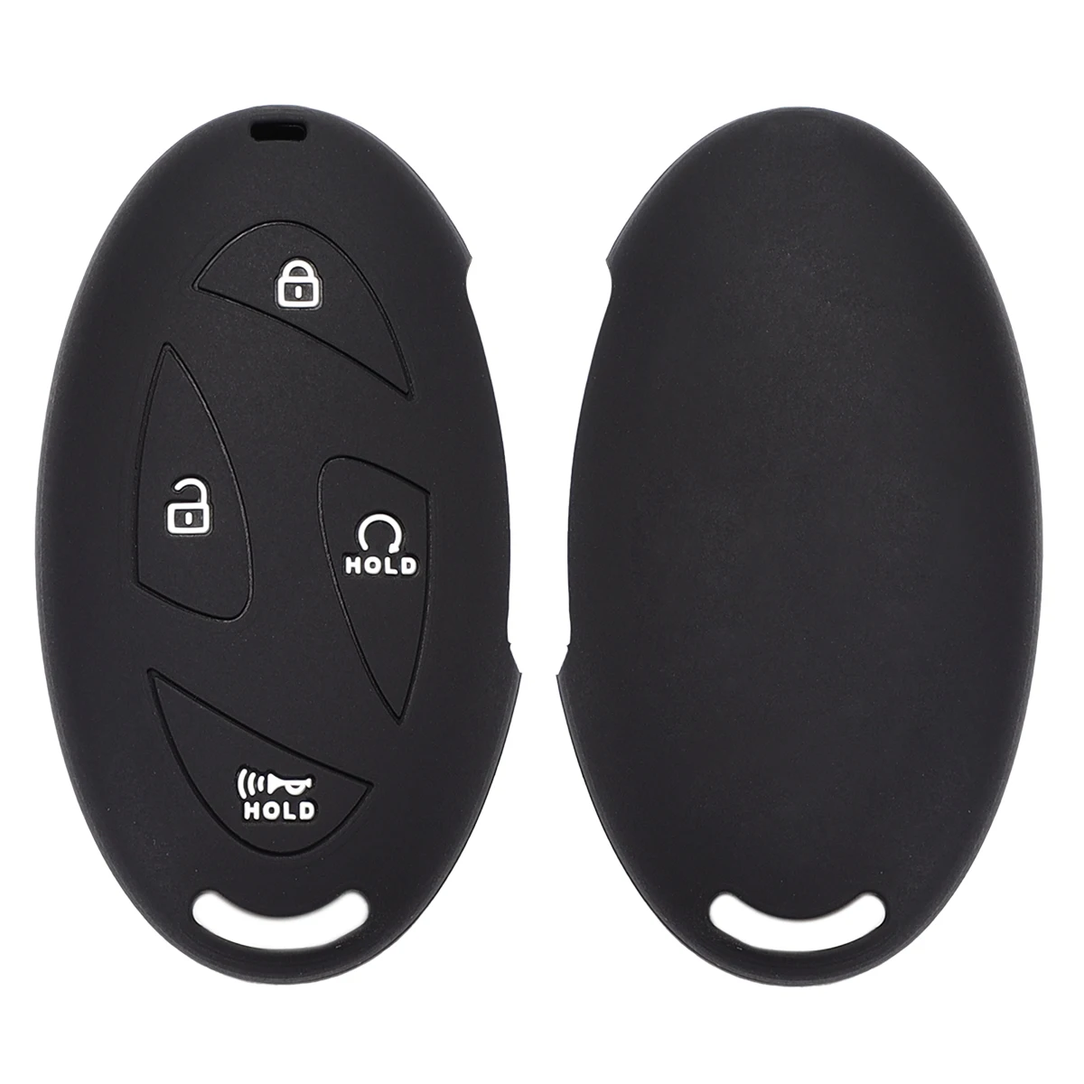 Силиконовый чехол для ключа Key Fob для Hyundai 24 Kona N-Line, 2024 Elantra SEL 5/7 кнопок 2023 IONIQ Аксессуары для интерьера