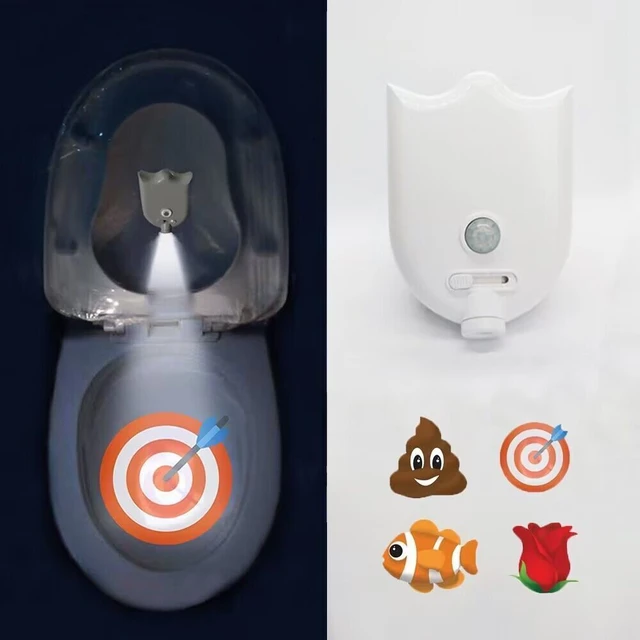 Bewegungs Toiletten LED Sitz lampe schüssel Toiletten Toilette sensor kreative Nacht - lampe AliExpress Beleuchtungs beleuchtung lampe projektions Hintergrund sensor