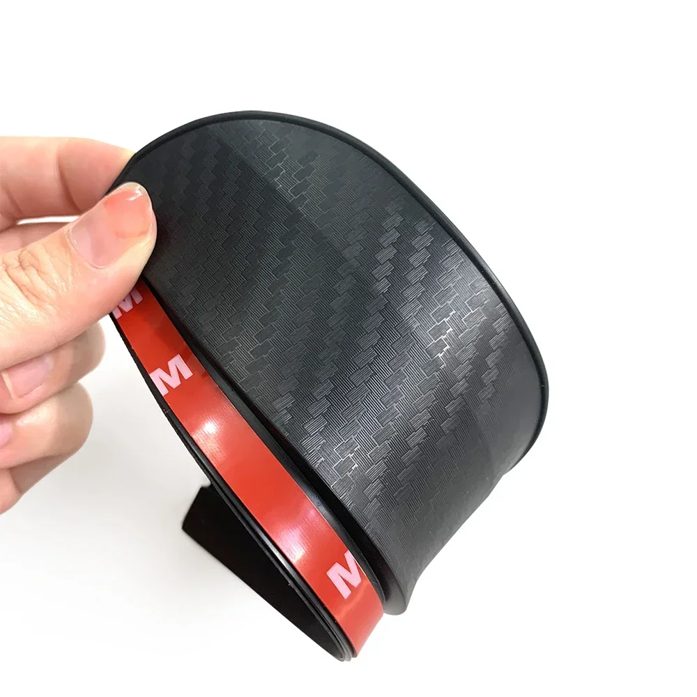 Carbon Fiber Rearview Mirror Rain Visor and Sun Shade Protector