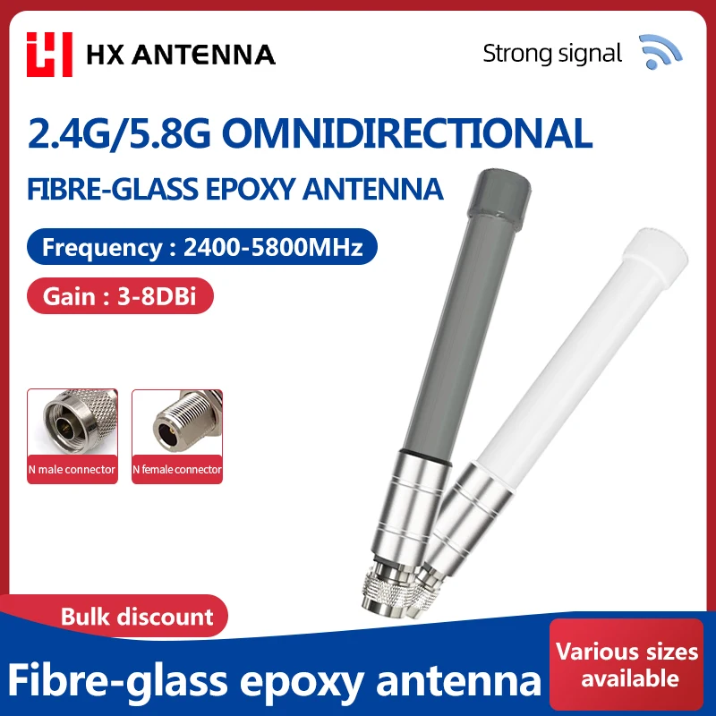 

Двухдиапазонная Стекловолоконная всенаправленная внешняя точка доступа с высоким коэффициентом усиления 2,4 ГГц 5,8 ГГц