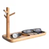 Wood Key Tray for Entryway Table Wood Storage Tray Living Room Key Hanger Jewelry Display Frame Organizer Tray for Rings Watches 1