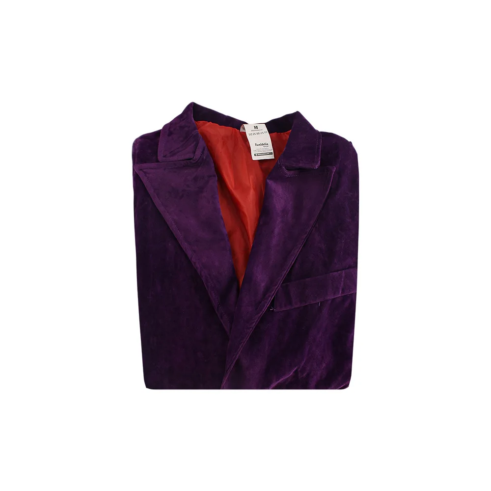 The Dark Knight: Heath Ledger Joker | Purple Cosplay Costume 42 The Dark Knight Heath Ledger Joker Cosplay Costume