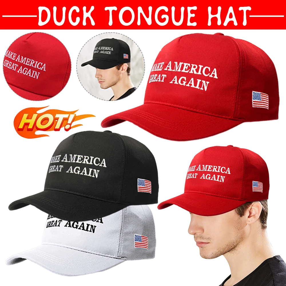 Trump Hat Donald Trump Hat Take America Back MAGA USA Embroidery Adjustable Baseball Cap President Embroidered Cap