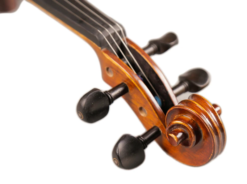 Tongling brand natural flame maple violin master handmade antique professional matte violin 4/4