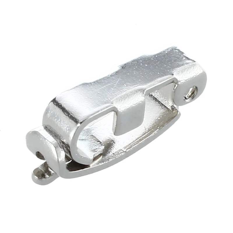 10 x stainless steel Jewelry Wrist Watch Bracelet Band Fold Over Clasps 0.4x0.1", watch band,watch parts