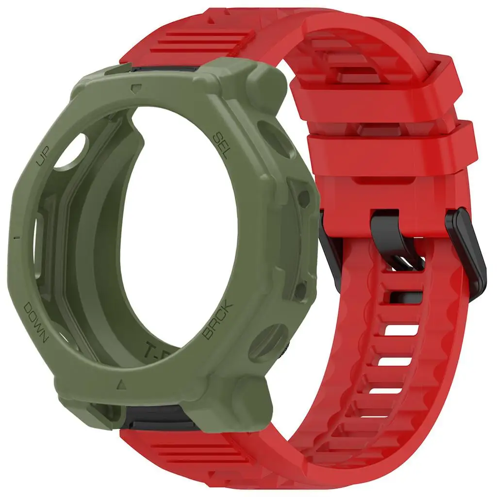 Versatile 2-in-1 Silicone Strap and Protective Bumper Shell