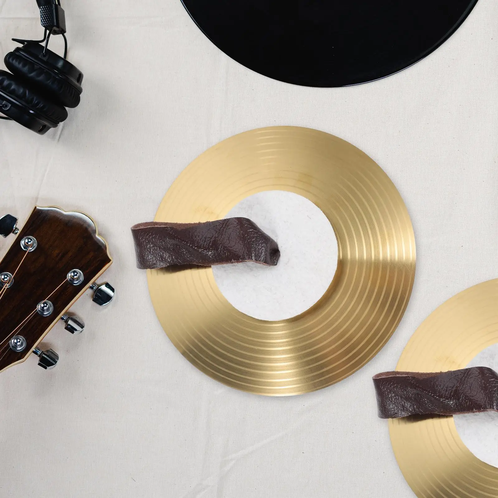 Cymbals Kid Size Crash Symbol Musical Instrument Child Marching Symbols Kids with Handles