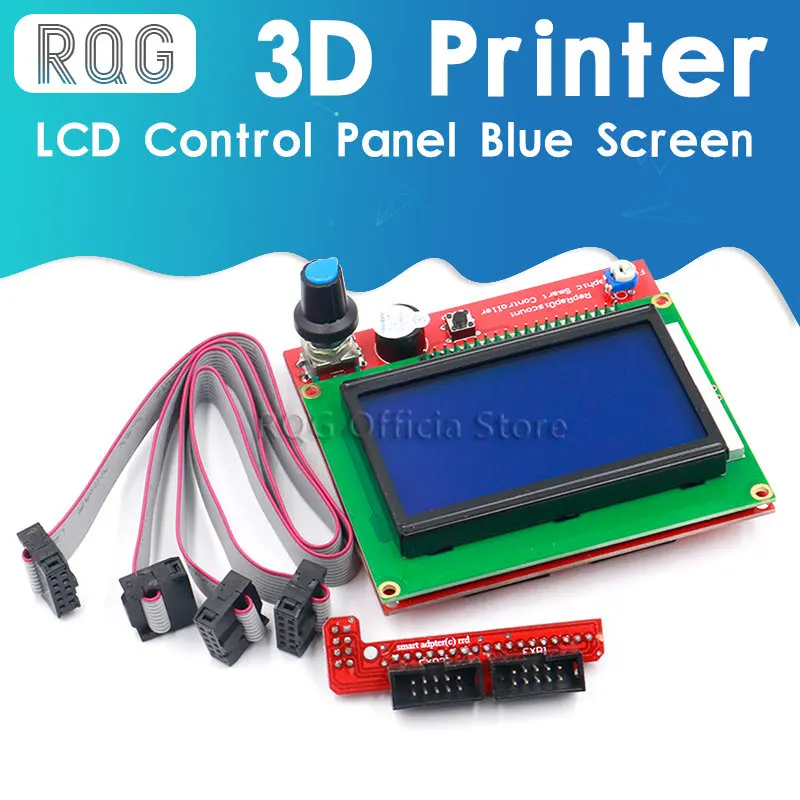 3D 프린터 스마트 컨트롤러 RAMPS 1.4 LCD 12864 LCD 제어판 블루 스크린기구 부품 & 액세사리