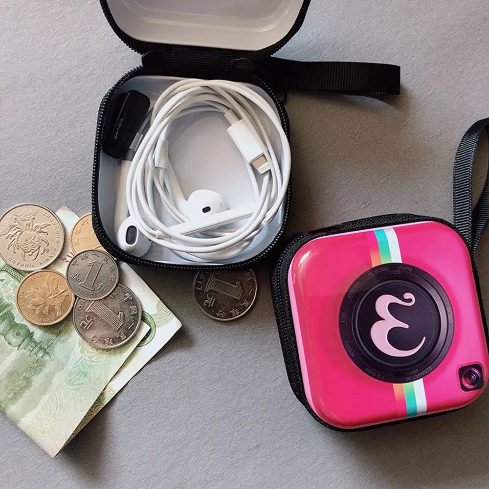 Retro feelings creative coin purse headphone storage bag TV tape bag coin storage box coin purse
