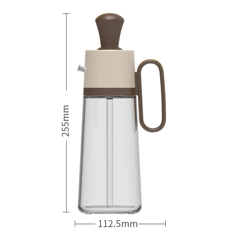 

2 In 1 Oil Dispenser Bottle With Brush Design Convenient Liquid Seasoning Bottle For Kitchen New (kmkeu_uk)