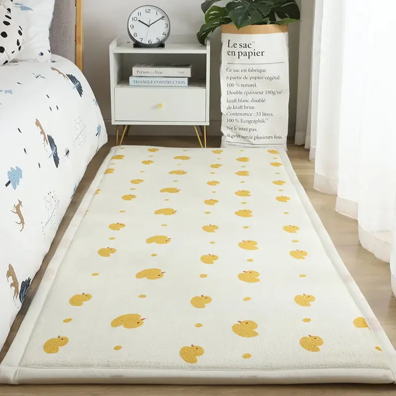 Cartoon Astronaut 2cm Thick Tatami Carpets baby Crawling Mat bedroom living room carpet bedside Kids Antiskid soft Play Area Rug 3