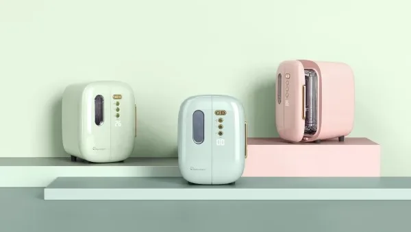 Electric Ultraviolet Steriliser Dryer Cabinet Replaceable Filter UV Sterilizer Bottles UVC Baby Sterilize Box for 9 Bottles