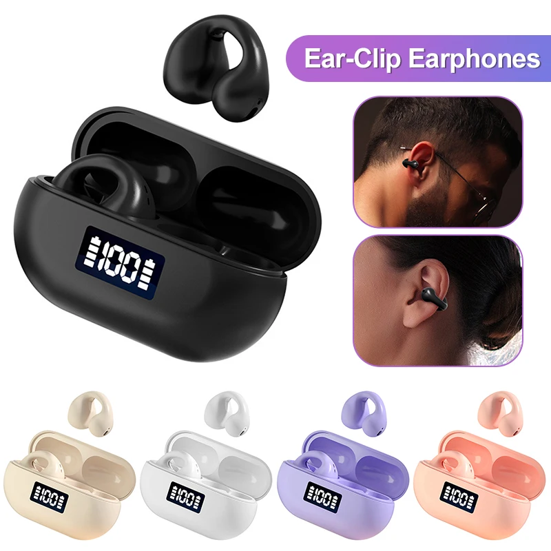 T75StereoHeadphoneDigitalDisplayWirelessHeadsetwithHigh