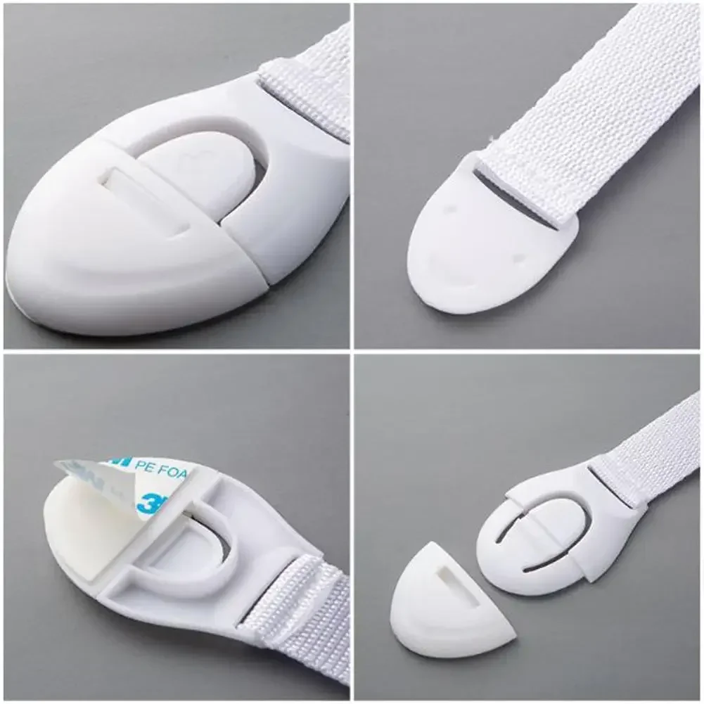 Cabinet Lock Child Lock Safety Lock 2-10pcs Child Safety Cabinet Lock Baby Security Protection Drawer Door Cabinet Lock Plastic Kids Safety Door Locks