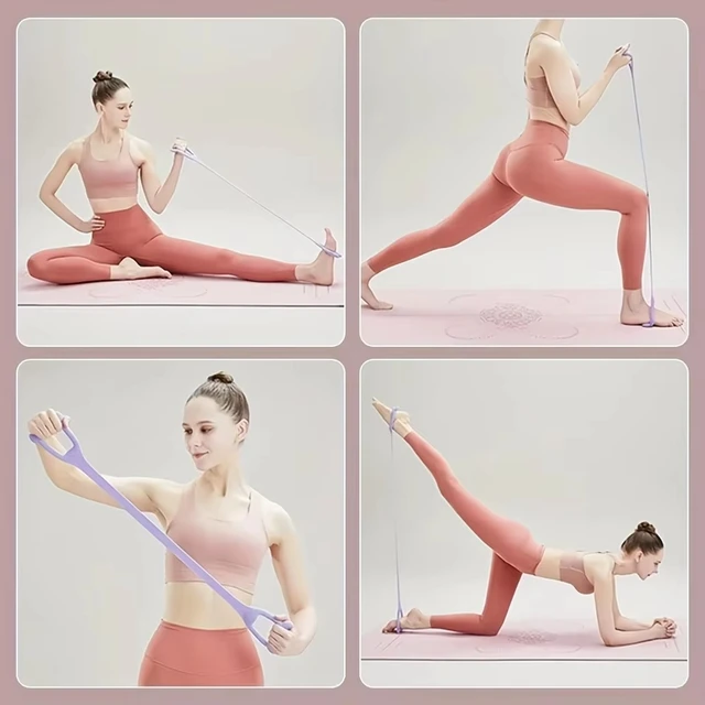 Fitness Workout Resistance Band Arm Back Shoulder Exercise Elastic Training Band Yoga Pilates Physical Therapy Equipment 6