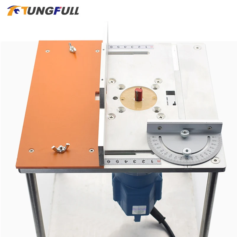 Aluminium Router Table Insert Plate Electric Wood Milling Flip Board