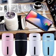 

USB Mini Air Humidifier Car Aroma Essential Oil Diffuser Home USB Fogger Mist Maker LED Night Lamp Accessories