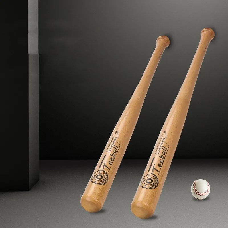 Bate de béisbol bate de béisbol clásico de madera para entrenamiento de béisbol  defensa personal en el hogar