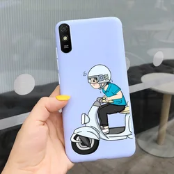 Cute Cartoon Bear Slim Soft TPU Phone Case - Enhanced Protection Back Bumper Cover for Redmi 9i Sport (Case-c66)