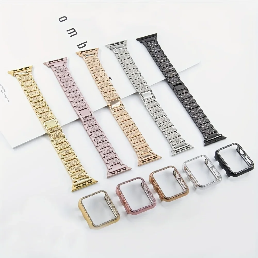 รูปสินค้า สายรัดข้อมือสวยหรูสำหรับ Apple Watch ผู้หญิง
