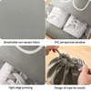 5pcs/set Shoe Storage Bag With Thickened Non-woven Fabric Strap Mouth Large Capacity Travel Waterproof Shoe Bag Moistureproof 5